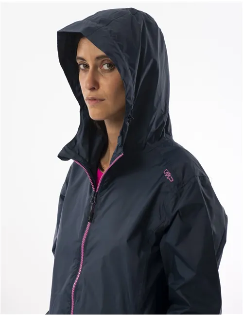 K-WAY WOMAN JACKET RAIN FIX HOOD
