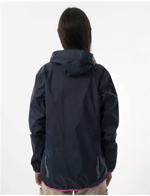 K-WAY WOMAN JACKET RAIN FIX HOOD