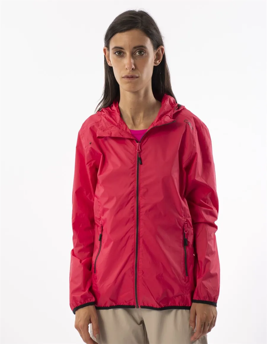 K-WAY WOMAN JACKET RAIN FIX HOOD