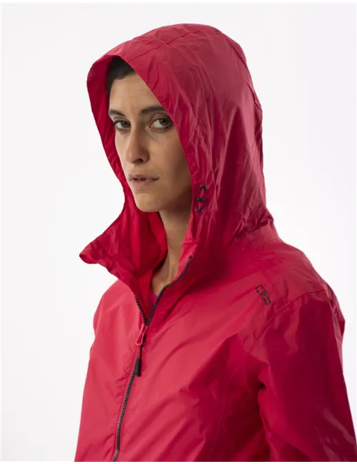 K-WAY WOMAN JACKET RAIN FIX HOOD