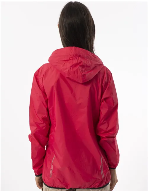 K-WAY WOMAN JACKET RAIN FIX HOOD