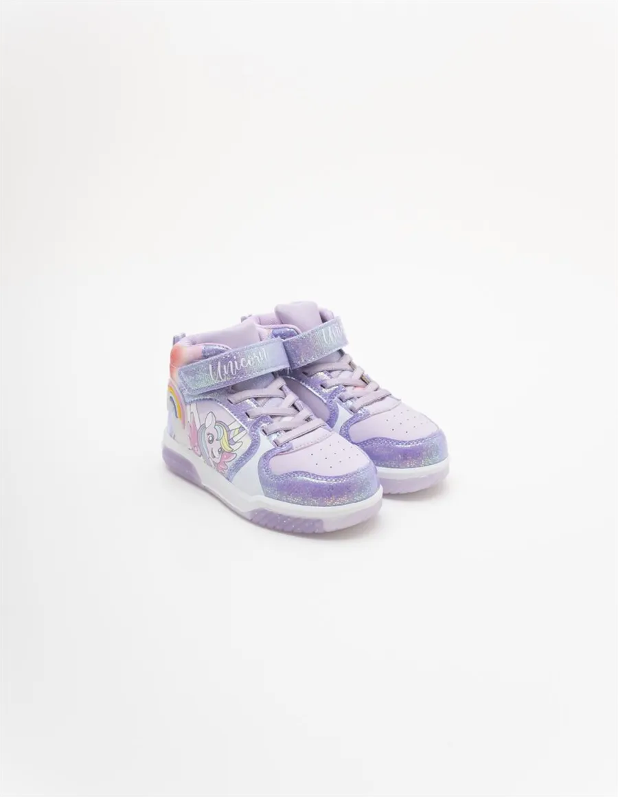 SNEAKER MID CON LUCI SUOLA TPR
