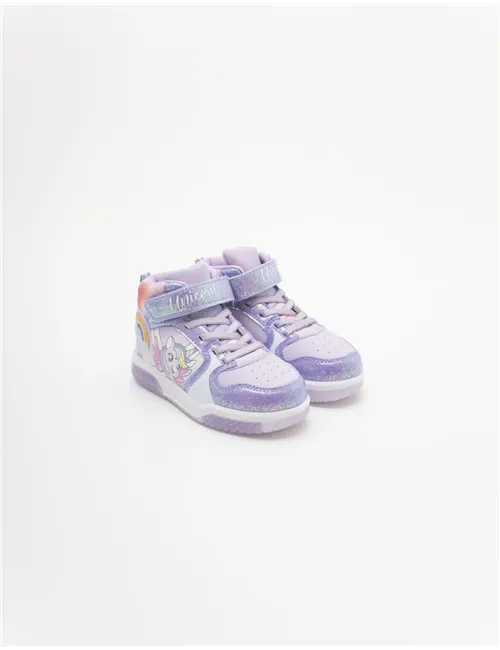 SNEAKER MID CON LUCI SUOLA TPR