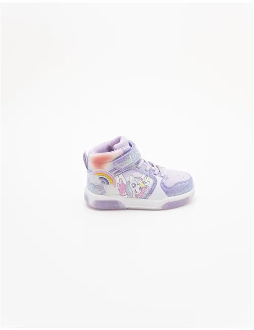 SNEAKER MID CON LUCI SUOLA TPR