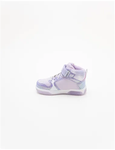 SNEAKER MID CON LUCI SUOLA TPR