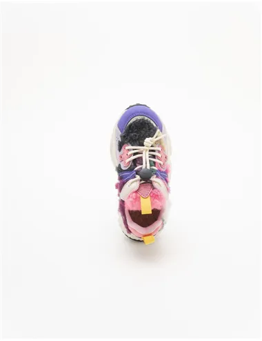 SNEAKER YAMANO 3 JUNIOR E-CALF TEDDY