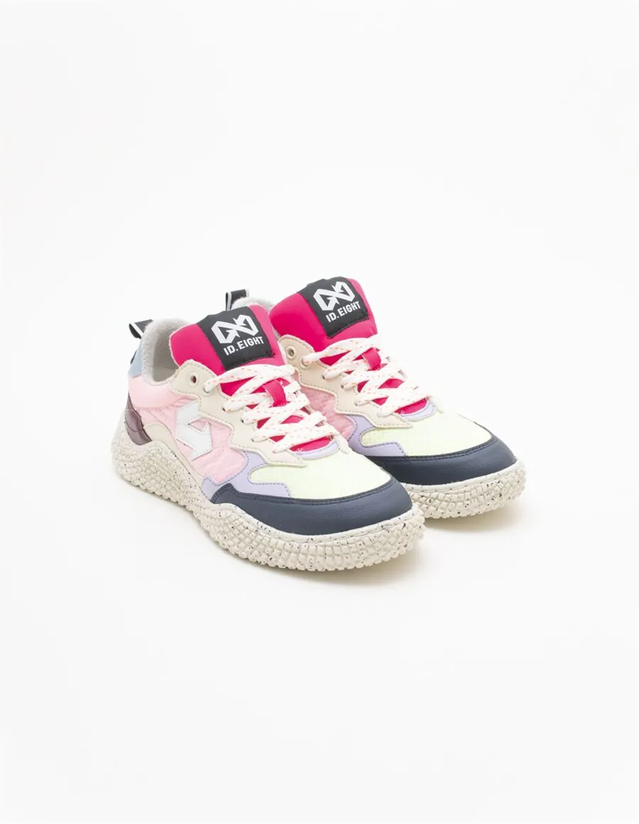 SNEAKER HANA MIX ORANGE