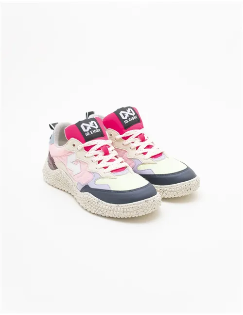 SNEAKER HANA MIX ORANGE