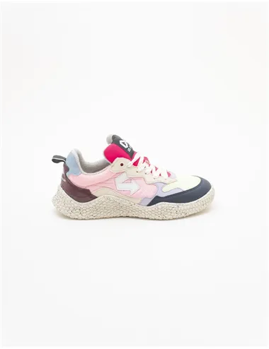 SNEAKER HANA MIX ORANGE