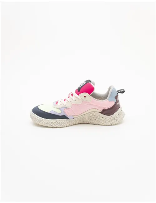 SNEAKER HANA MIX ORANGE