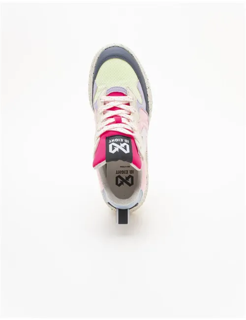 SNEAKER HANA MIX ORANGE