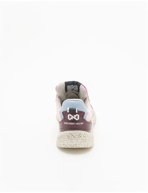 SNEAKER HANA MIX ORANGE