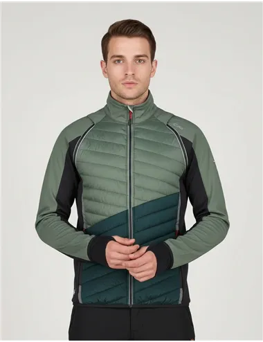 GIACCA MAN JACKET WITH DETACHABLE SLEEVES
