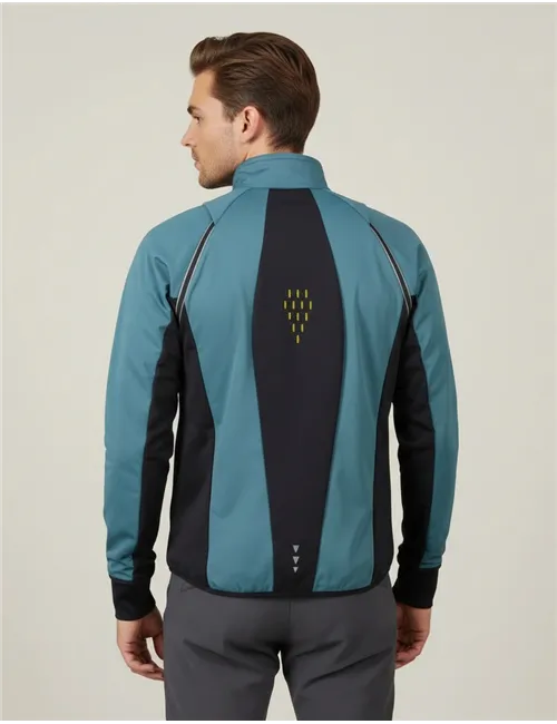 GIACCA MAN JACKET WITH DETACHABLE SLEEVES