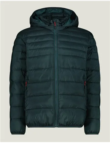 PIUMINO MAN JACKET SNAPS HOOD