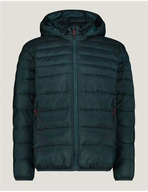PIUMINO MAN JACKET SNAPS HOOD