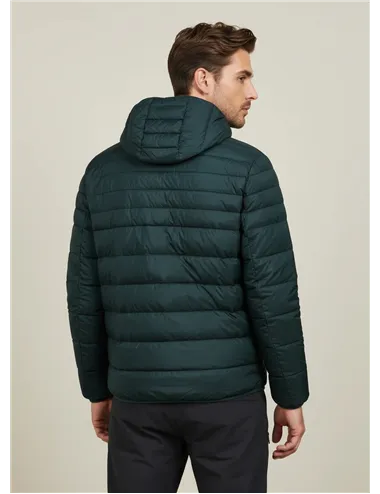 PIUMINO MAN JACKET SNAPS HOOD