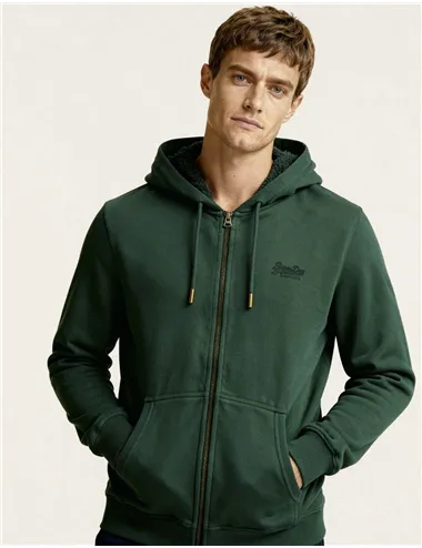 FELPA LOGO ZIP HOODIE HB