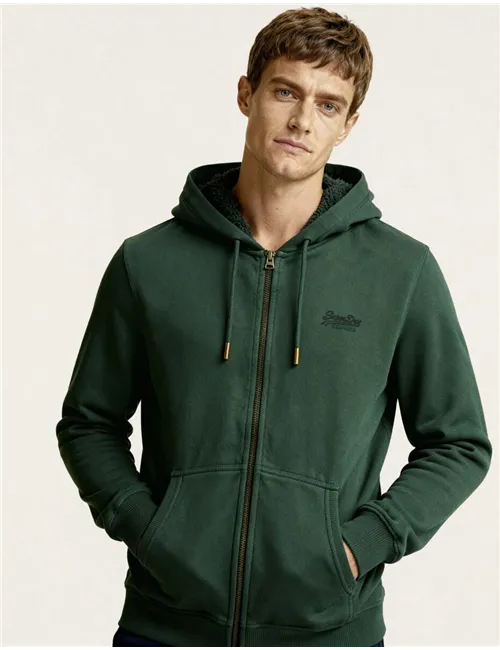 FELPA LOGO ZIP HOODIE HB