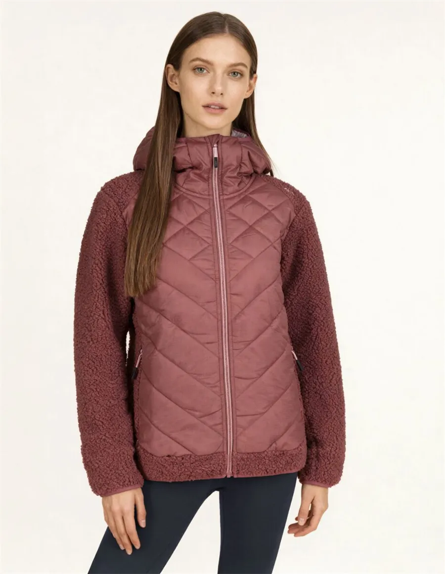 GIACCA WOMAN JACKET HIBRID FIX HOOD
