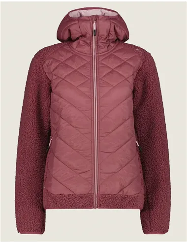 GIACCA WOMAN JACKET HIBRID FIX HOOD