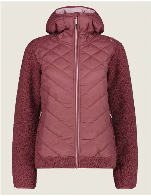 GIACCA WOMAN JACKET HIBRID FIX HOOD