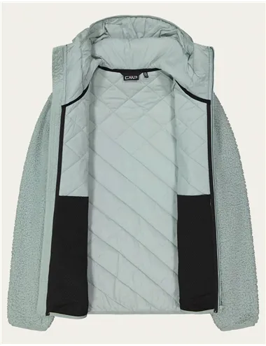 GIACCA WOMAN JACKET HIBRID FIX HOOD