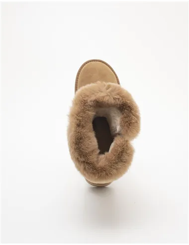 CHELSEA HALF BOOT LAPIN FUR