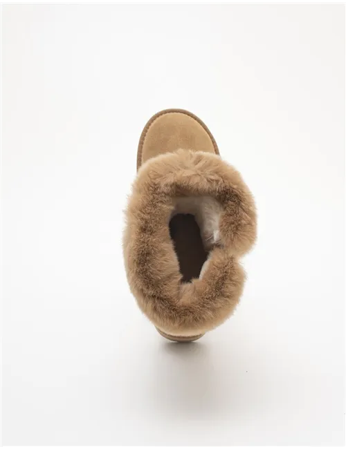 CHELSEA HALF BOOT LAPIN FUR