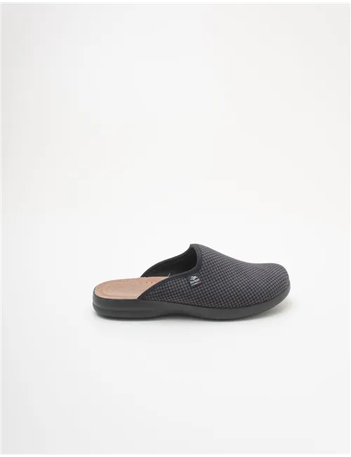Ciabatte uomo microfibra nero