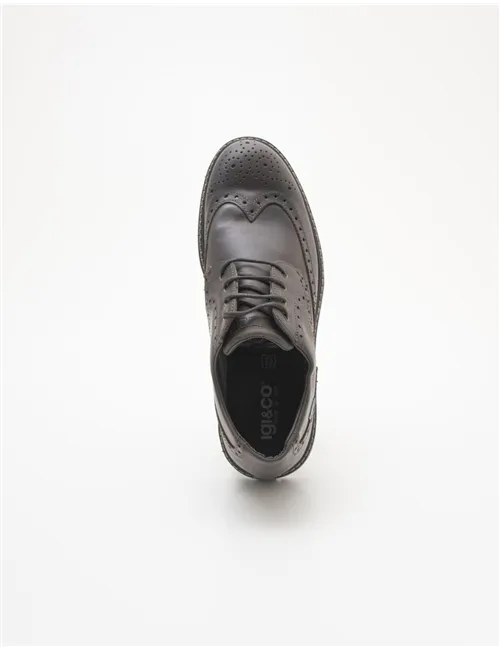 Scarpe stringate uomo Gore-Tex marrone