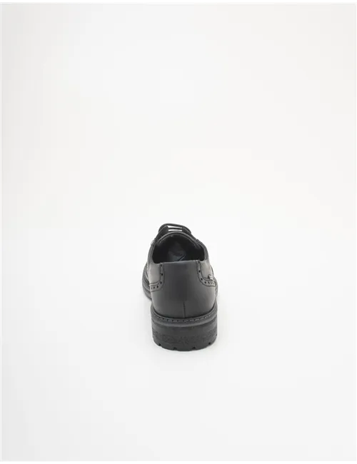 Scarpe stringate uomo Gore-Tex nero