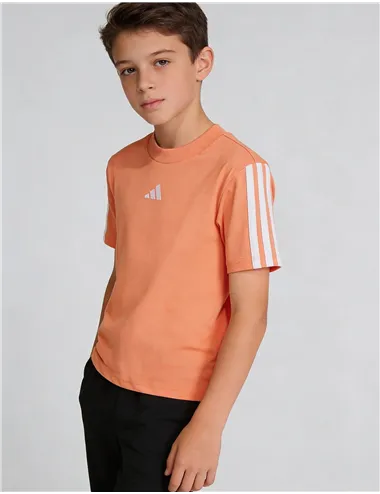 T-shirt bambino 3S cotone arancione