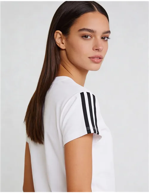 T-shirt bambino 3S cotone bianco