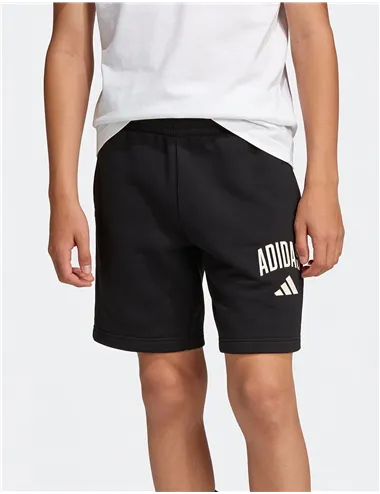 Pantaloncini bambino Seasonals felpa nero