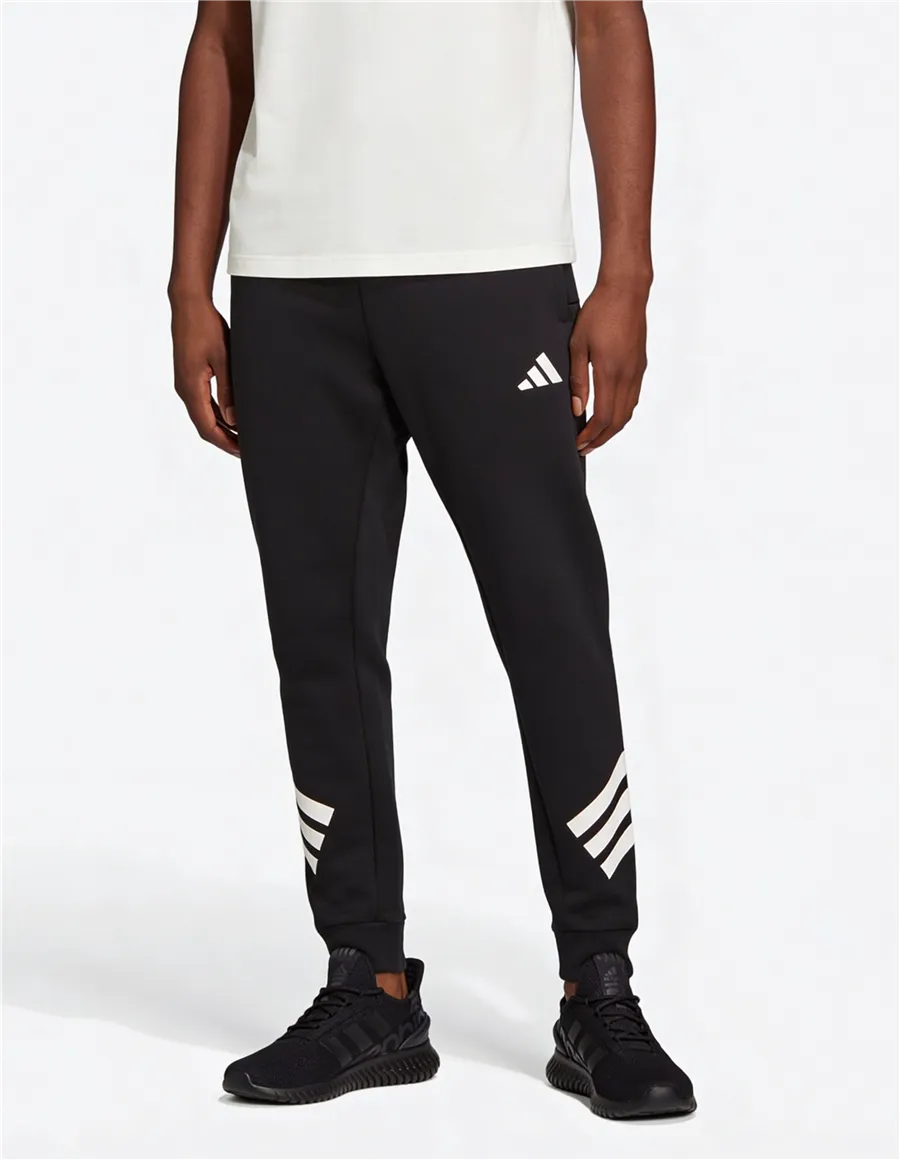 Pantaloni unisex 3S cotone poliestere nero