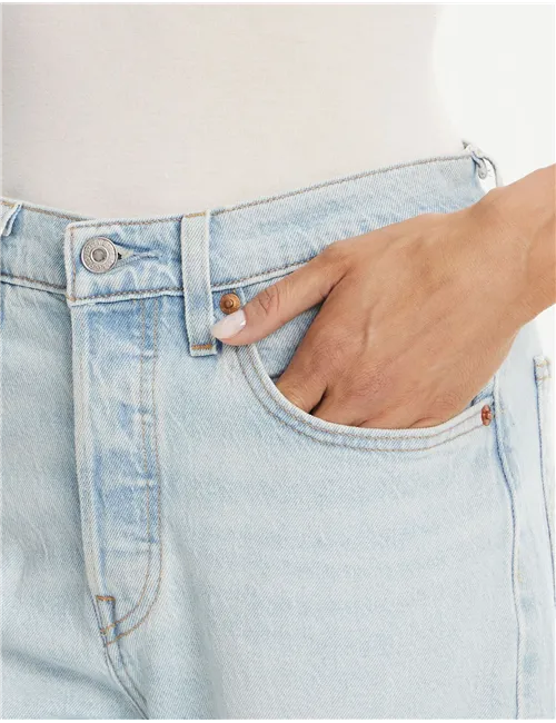 Jeans donna 501 denim blu chiaro