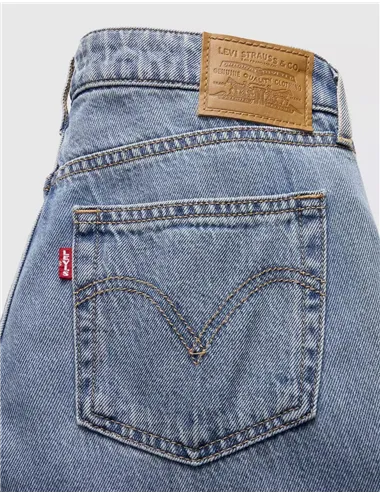 Jeans donna Low Loose blu stone washed