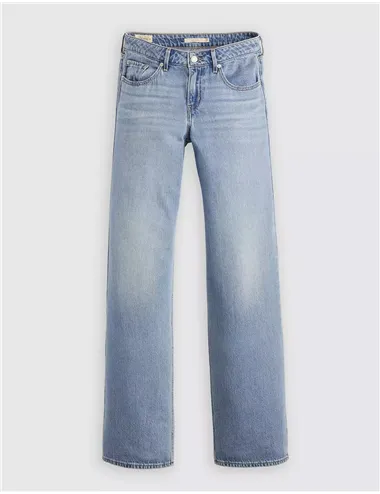 Jeans donna Low Loose blu stone washed