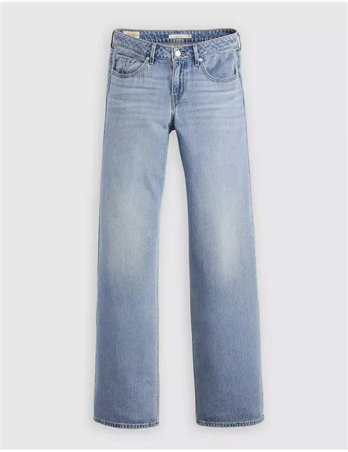 Jeans donna Low Loose blu stone washed