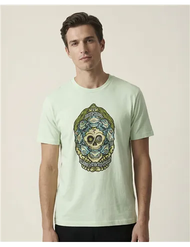 T-shirt uomo Timber Orbit verde menta