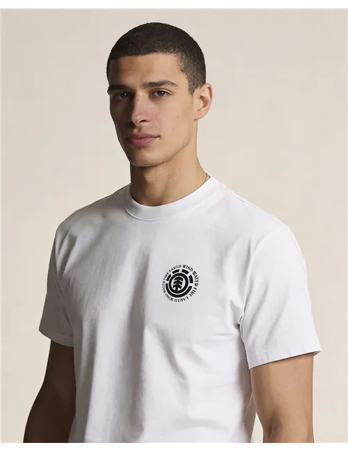T-shirt uomo Seal bianco