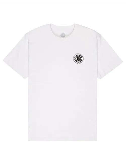T-shirt uomo Seal bianco