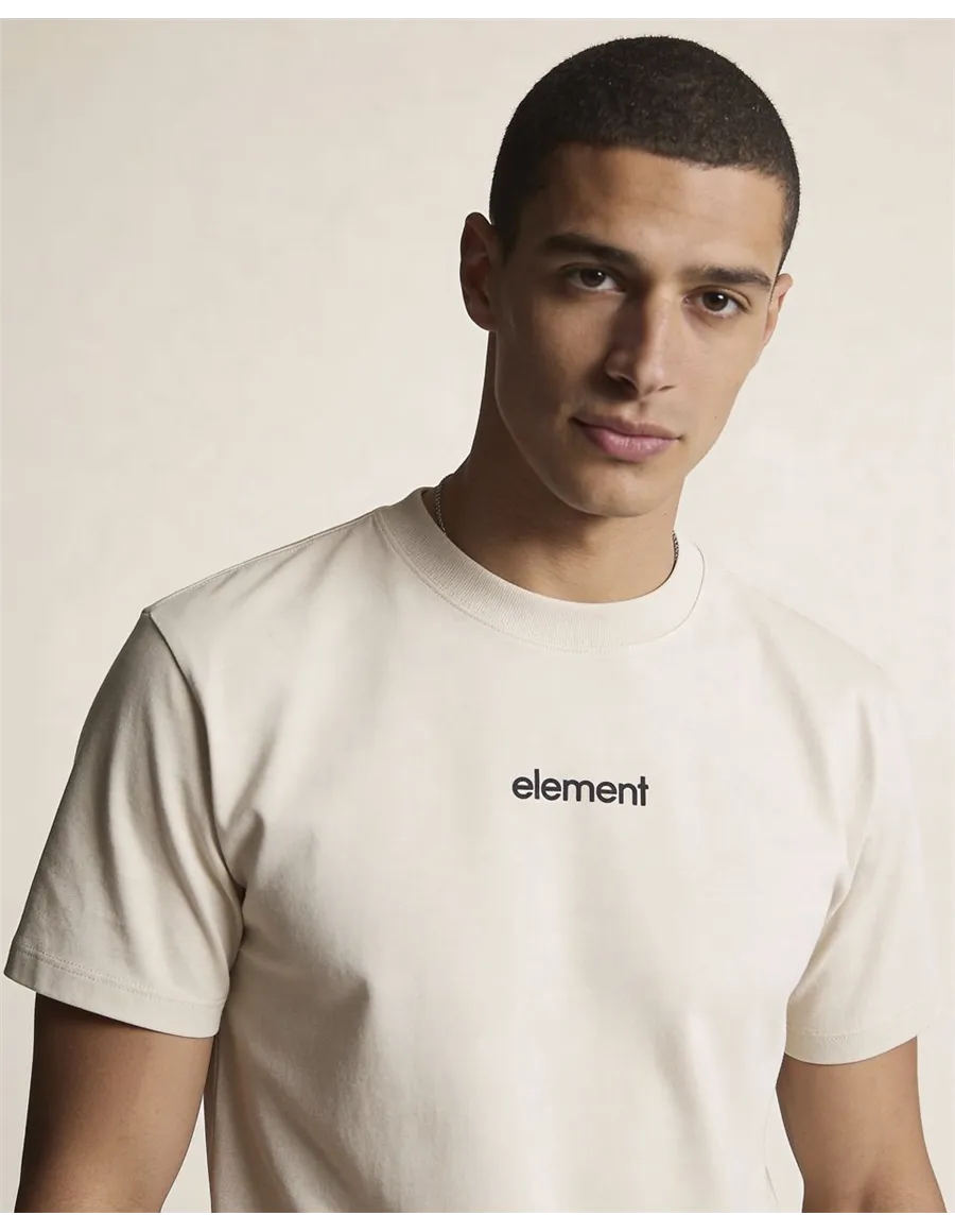 T-shirt uomo Lowcase panna