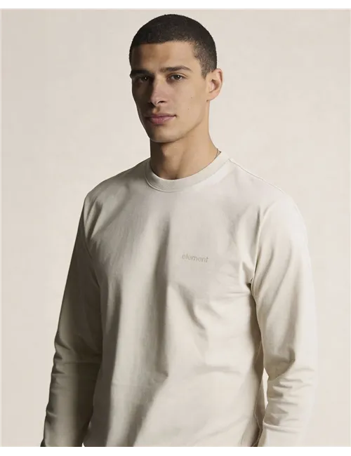 Maglietta maniche lunghe uomo Lowcase panna