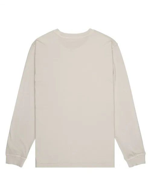 Maglietta maniche lunghe uomo Lowcase panna