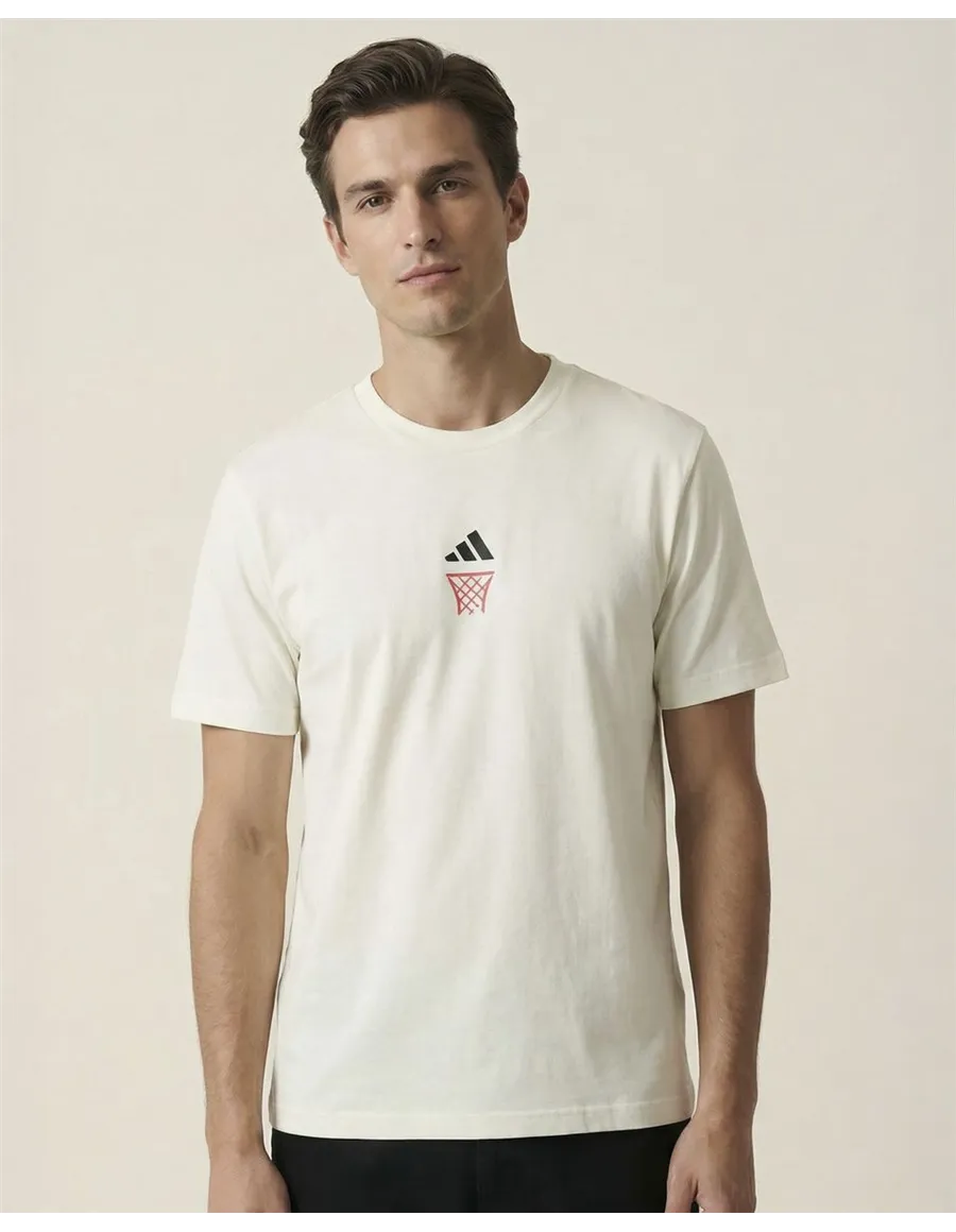 T-shirt uomo The Anx Hoop bianco