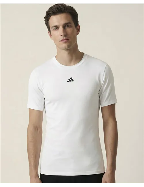 T-shirt uomo Techfit bianco