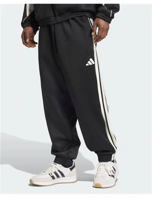 Pantaloni uomo sportivi poliestere nero