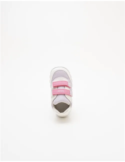 Sneakers bambina Iupidoo bianco lilla rosa
